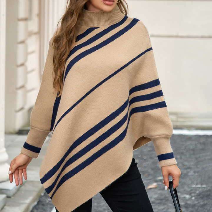 DEMI - Sweater Stripe Asymétrique pour Femmes