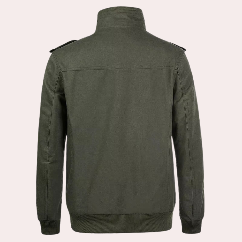 MAXIM - Veste Bomber à Poches Multiples pour Hommes