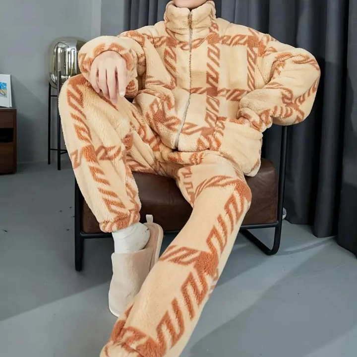 TERRY - Ensemble de Pyjama d'Hiver pour Hommes