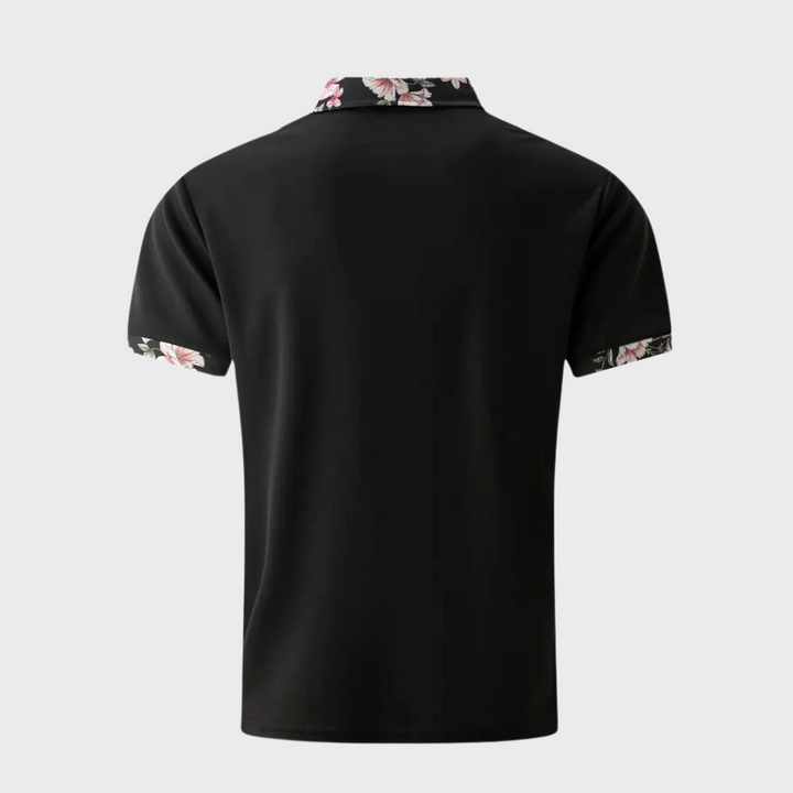 Sander - Polo pour homme à imprimé floral