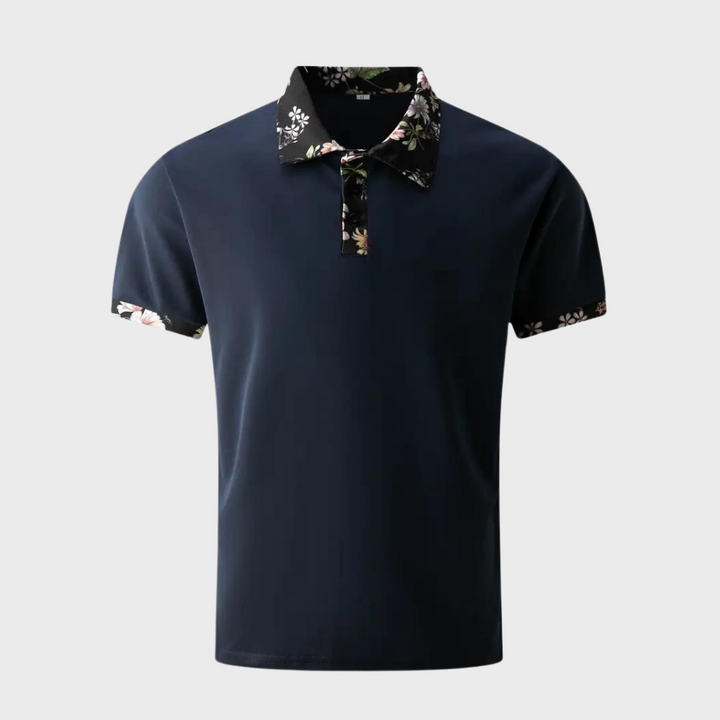 Sander - Polo pour homme à imprimé floral