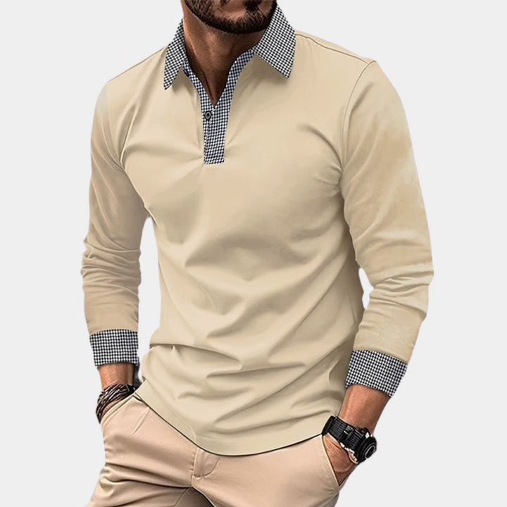 Roald - Chemise décontractée à manches longues pour hommes