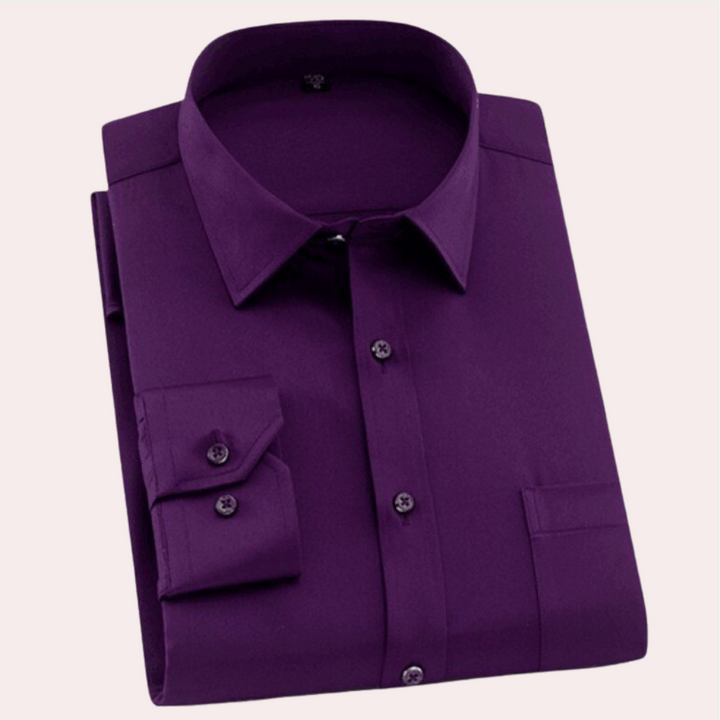 Alphonse - Chemise Infroissable Élégante pour Hommes