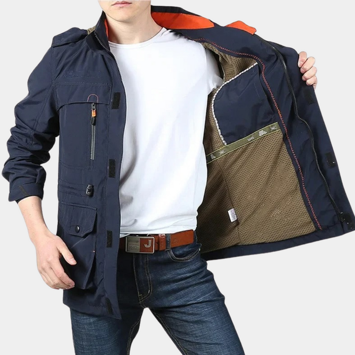 Damond - Veste cargo d'été pour hommes