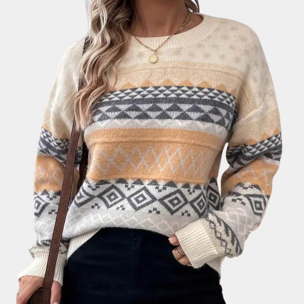 Pull tricoté élégant pour femmes