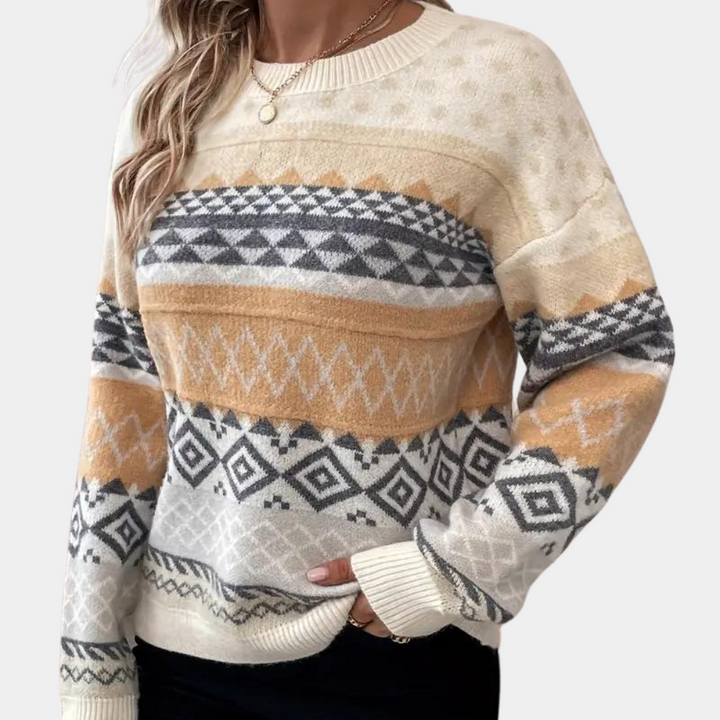 Pull tricoté élégant pour femmes