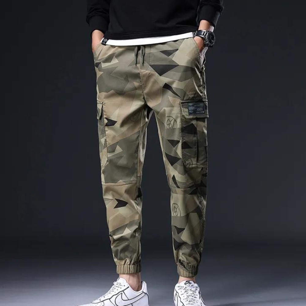 Emiliano - Pantalon de camouflage multi-poches pour hommes