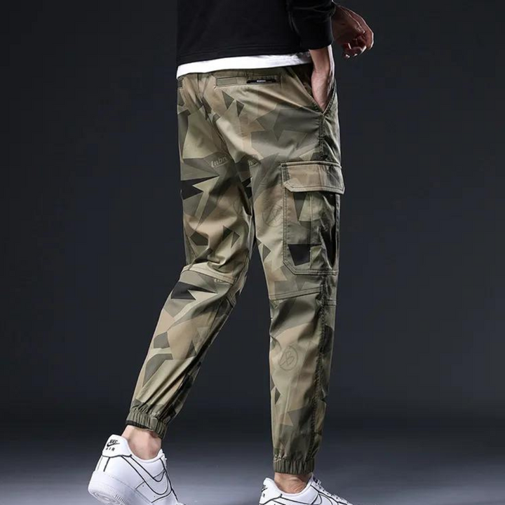 Emiliano - Pantalon de camouflage multi-poches pour hommes