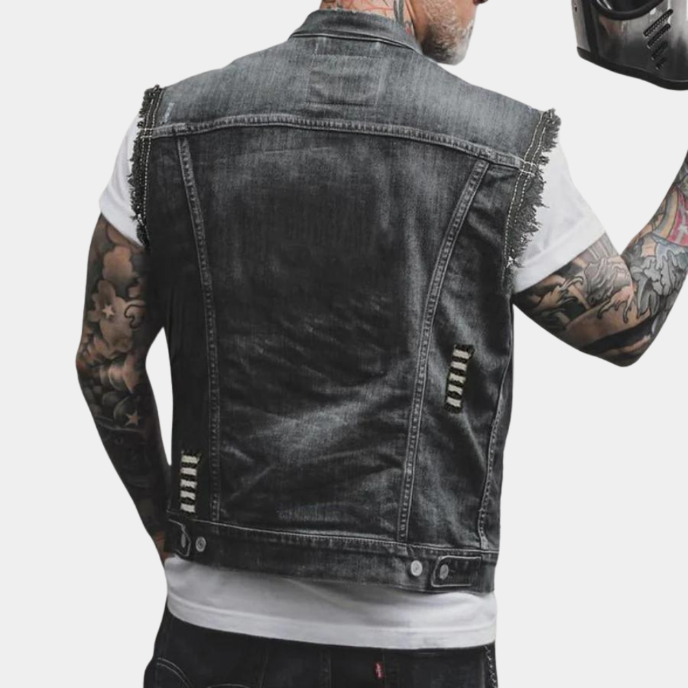 Yevgeny - Gilet pour hommes au style grunge