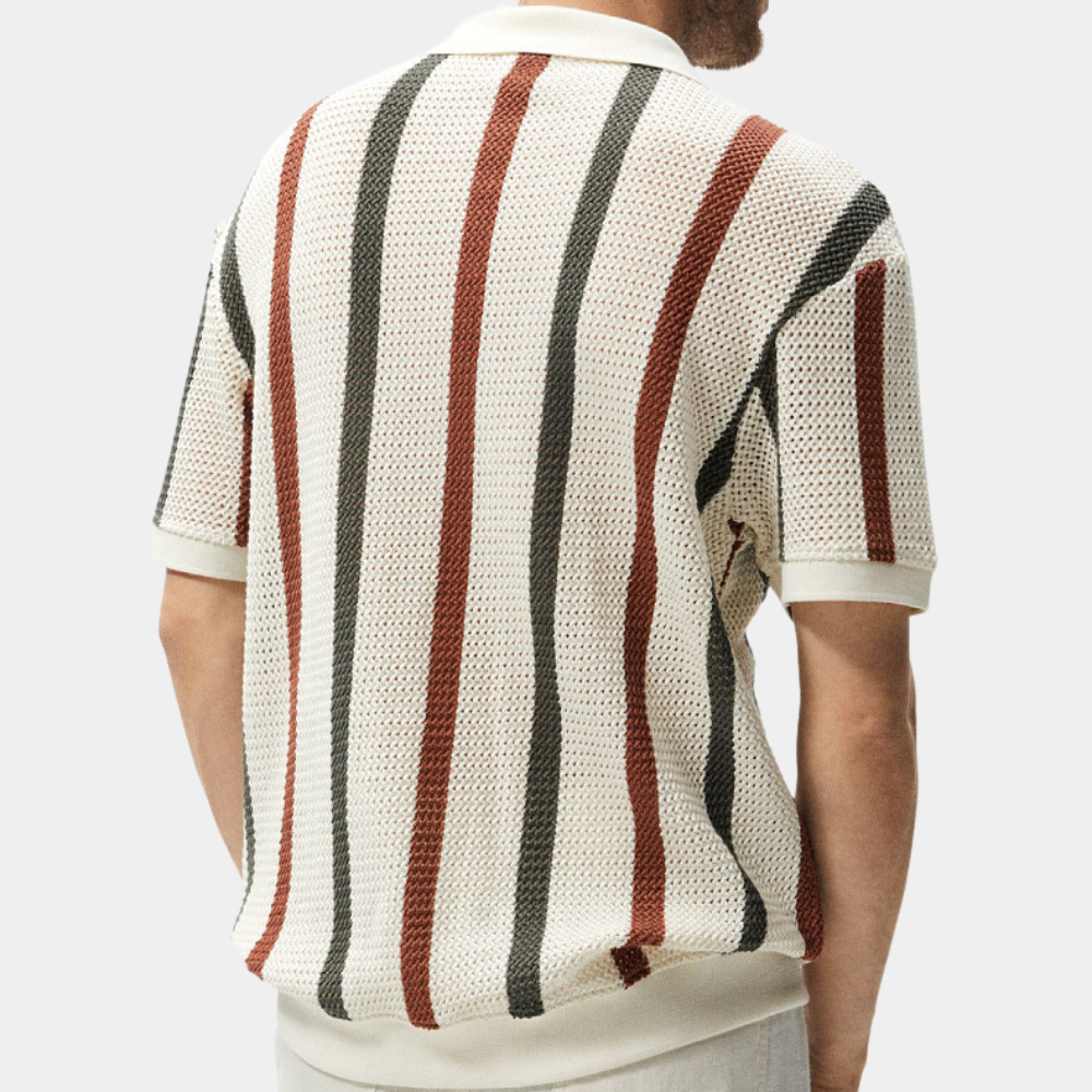 Udo - Polo en V tendance pour homme