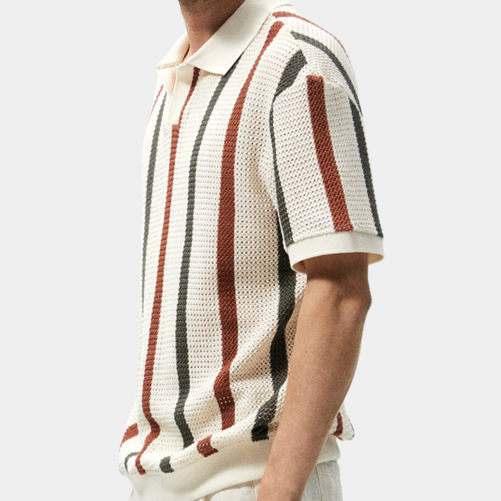 Udo - Polo en V tendance pour homme