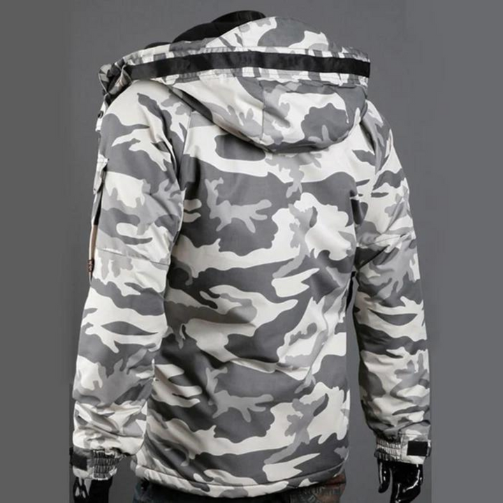 Yordan - Veste à capuche camouflage tendance pour hommes