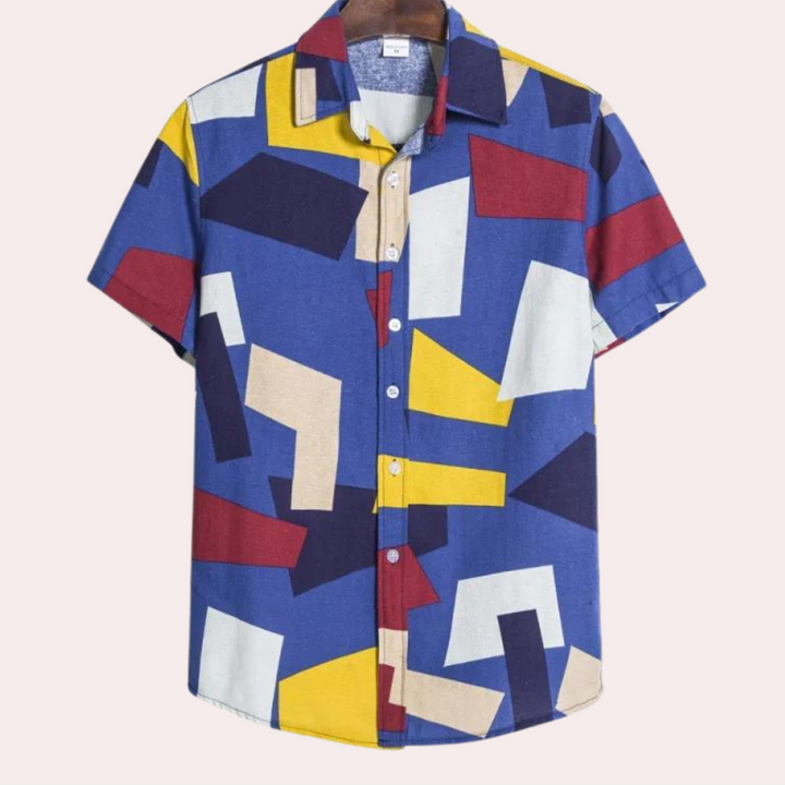 Manfred - Chemise Hawaïenne à Manches Courtes pour Hommes