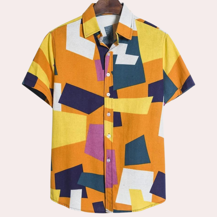 Manfred - Chemise Hawaïenne à Manches Courtes pour Hommes