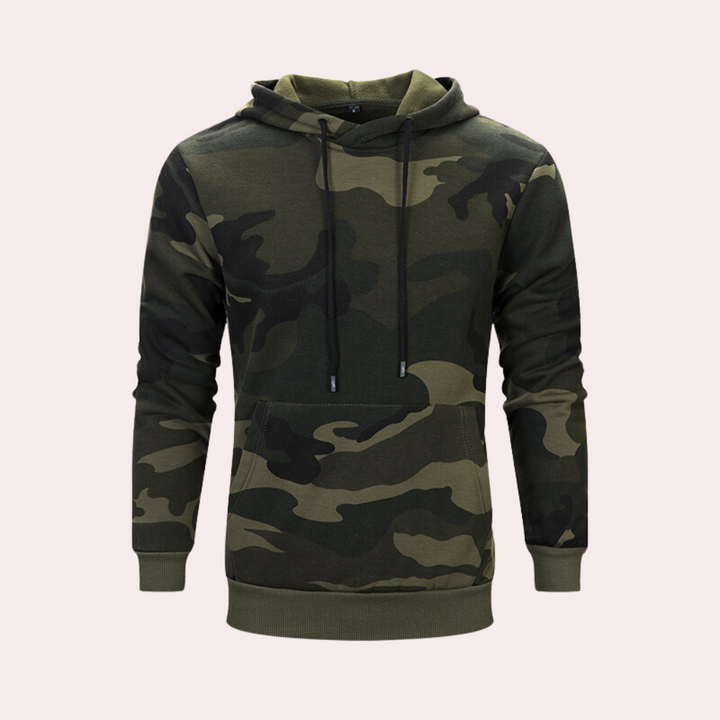 Petri - Sweat à Capuche Camouflage pour Homme