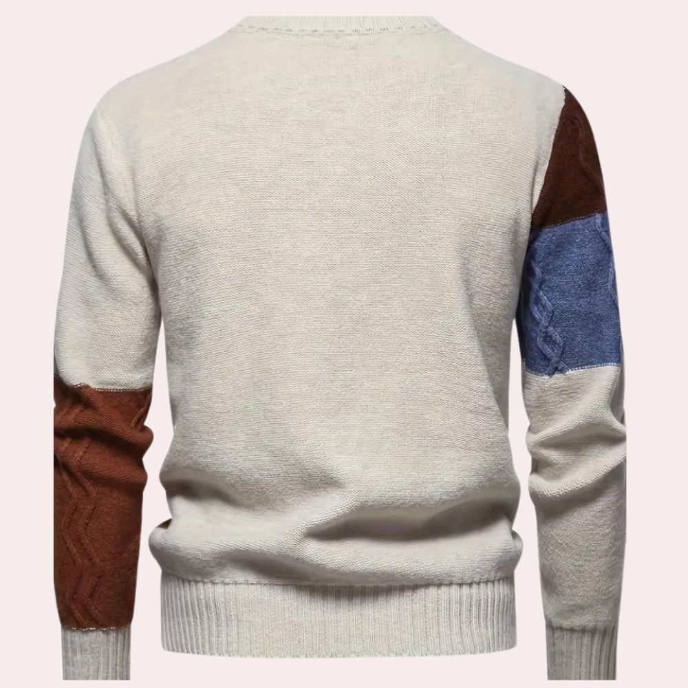 Boian - Pull en tricot confortable pour hommes