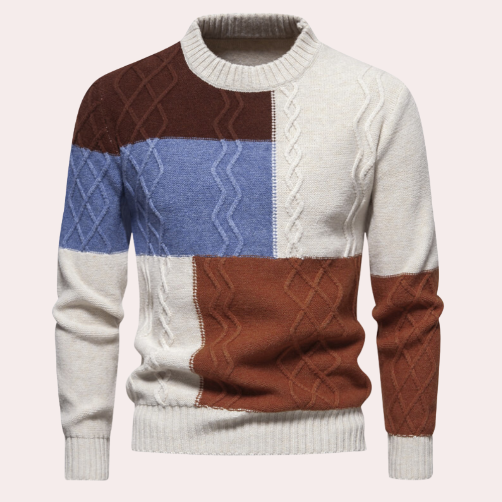 Boian - Pull en tricot confortable pour hommes