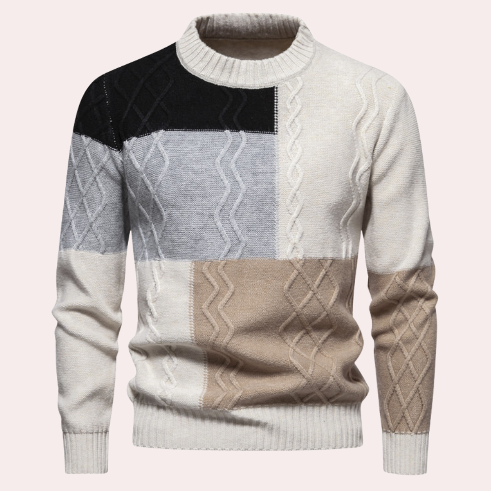 Boian - Pull en tricot confortable pour hommes