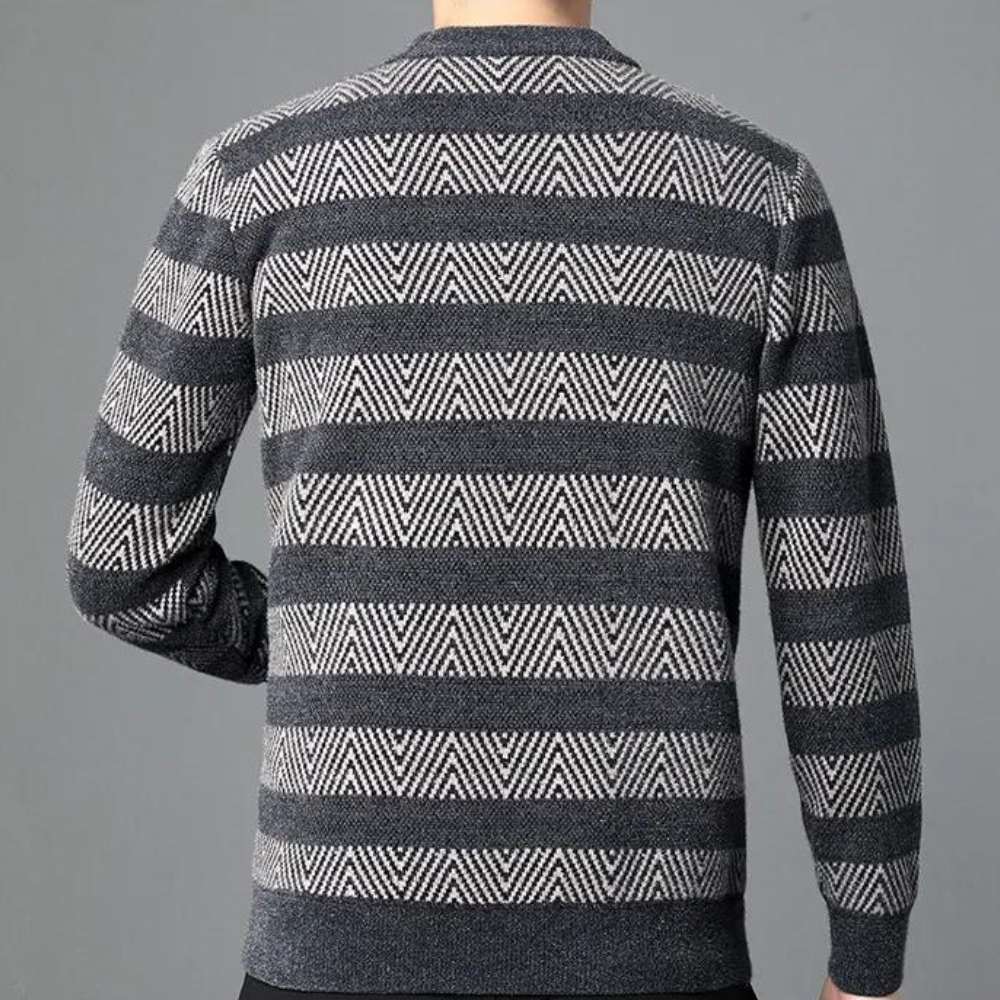 Luc - Pull en tricot moderne pour hommes