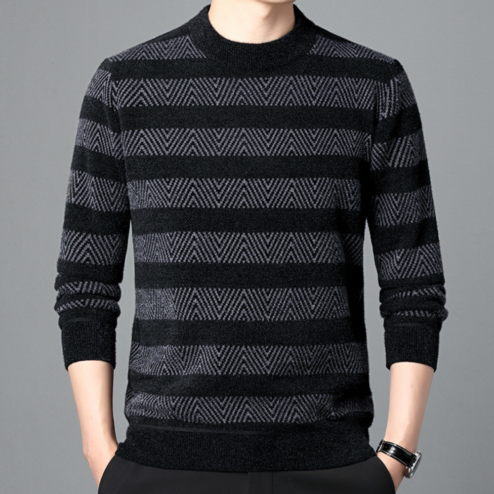 Luc - Pull en tricot moderne pour hommes