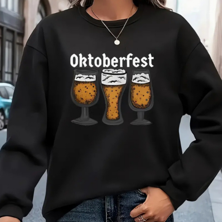 Agapi - Sweatshirt d'Oktoberfest confortable pour femmes