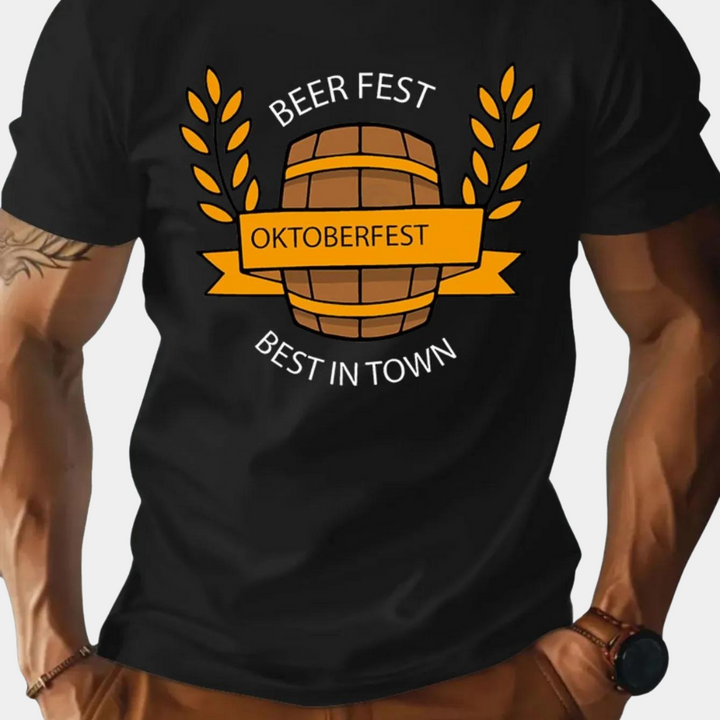 Aleksei - T-shirt Oktoberfest pour Homme Style et Confort Quotidien