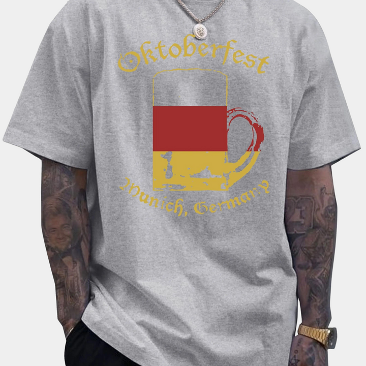 Aleksandr - Oktoberfest Tshirt Tasse à bière stylisée