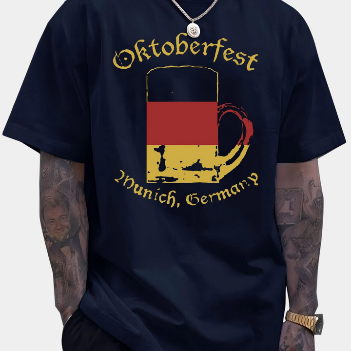 Aleksandr - Oktoberfest Tshirt Tasse à bière stylisée