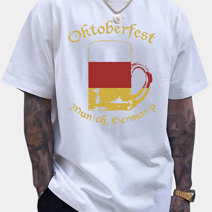 Aleksandr - Oktoberfest Tshirt Tasse à bière stylisée