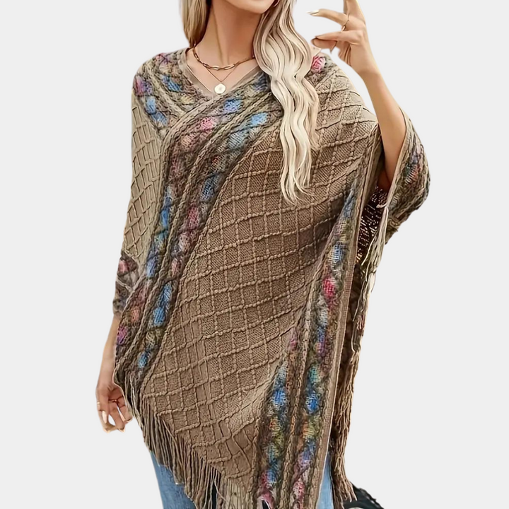 Zoi - Poncho élégant pour femme