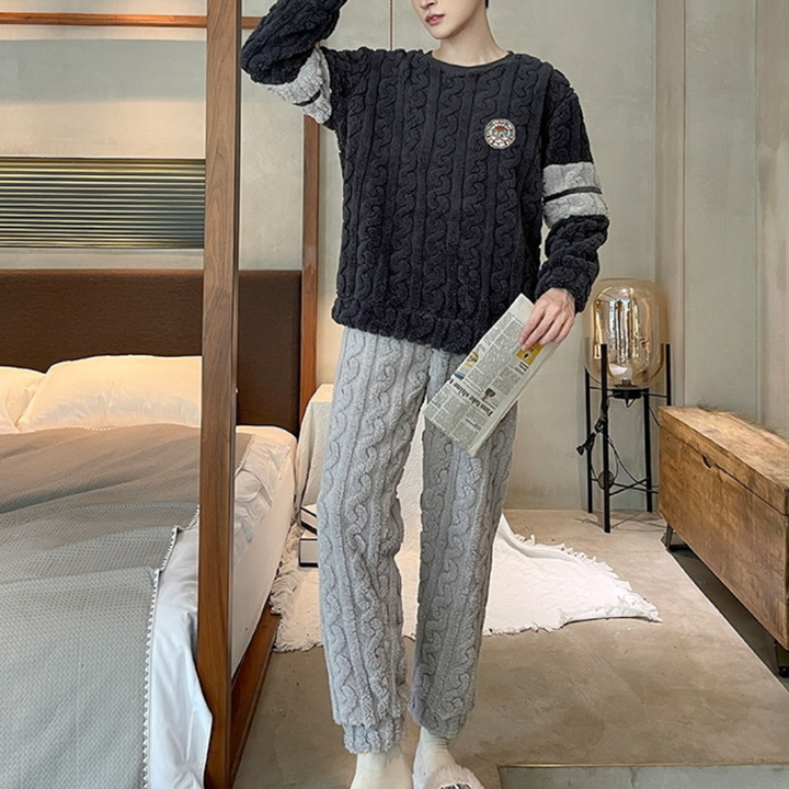 Norice - Pyjama d'hiver tendance pour hommes