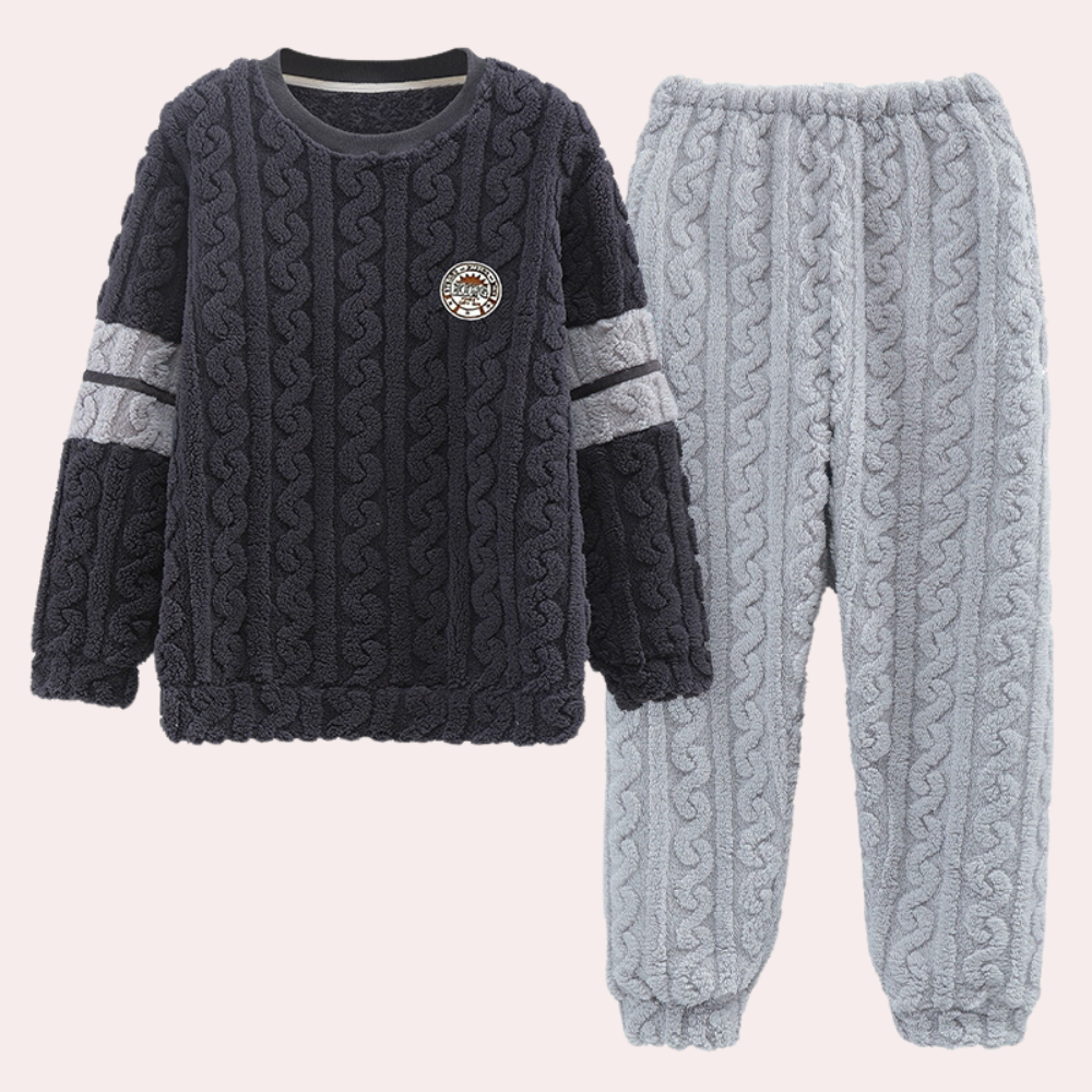 Norice - Pyjama d'hiver tendance pour hommes