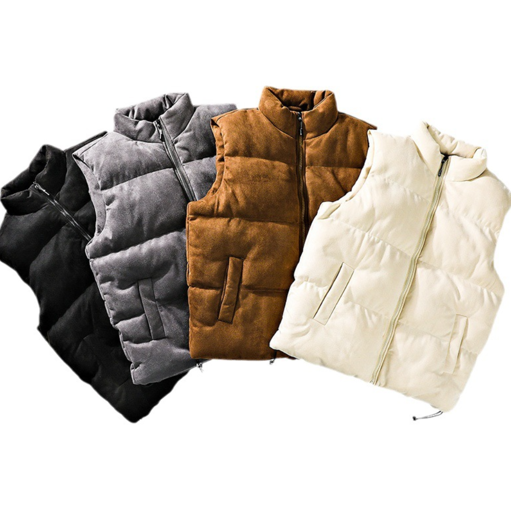 Adorjan - Gilet d'hiver rembourré pour hommes