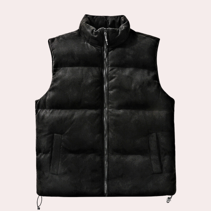 Adorjan - Gilet d'hiver rembourré pour hommes