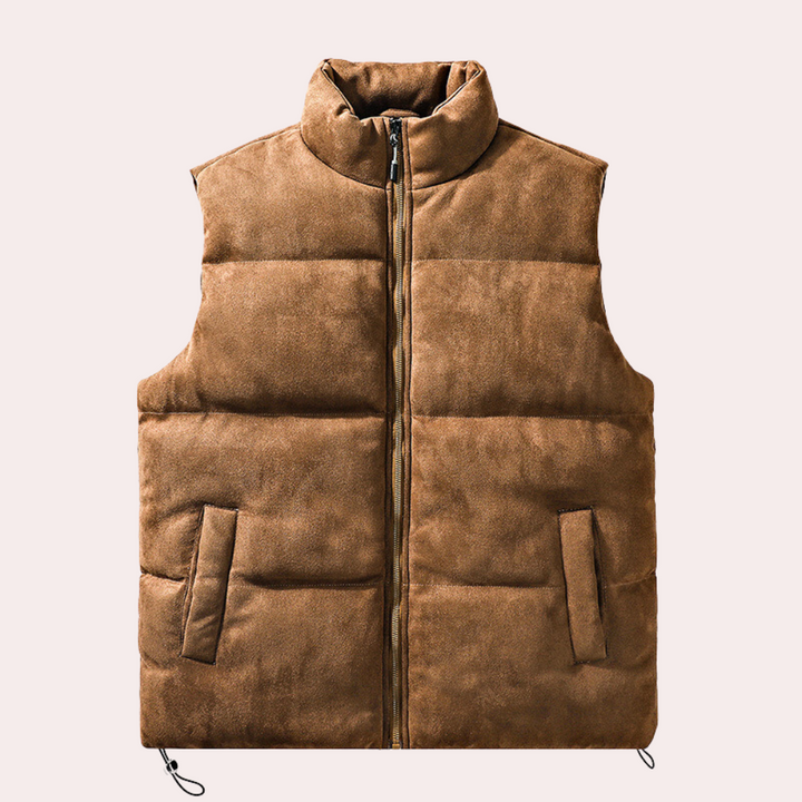 Adorjan - Gilet d'hiver rembourré pour hommes