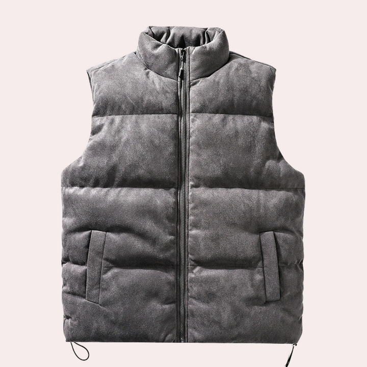 Adorjan - Gilet d'hiver rembourré pour hommes