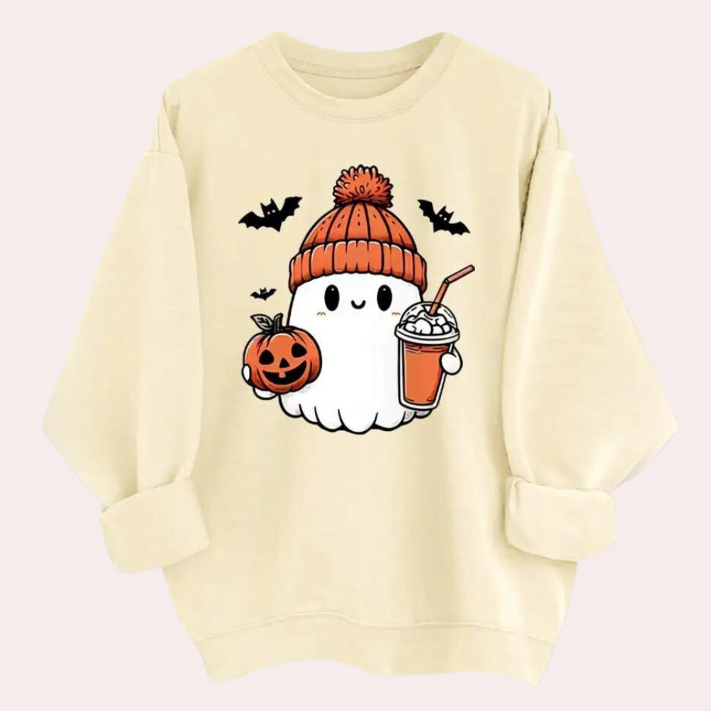 Dominika - Sweat-Shirt Halloween Cozy pour Femmes