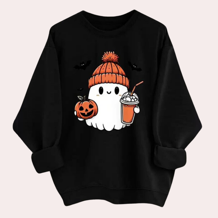 Dominika - Sweat-Shirt Halloween Cozy pour Femmes