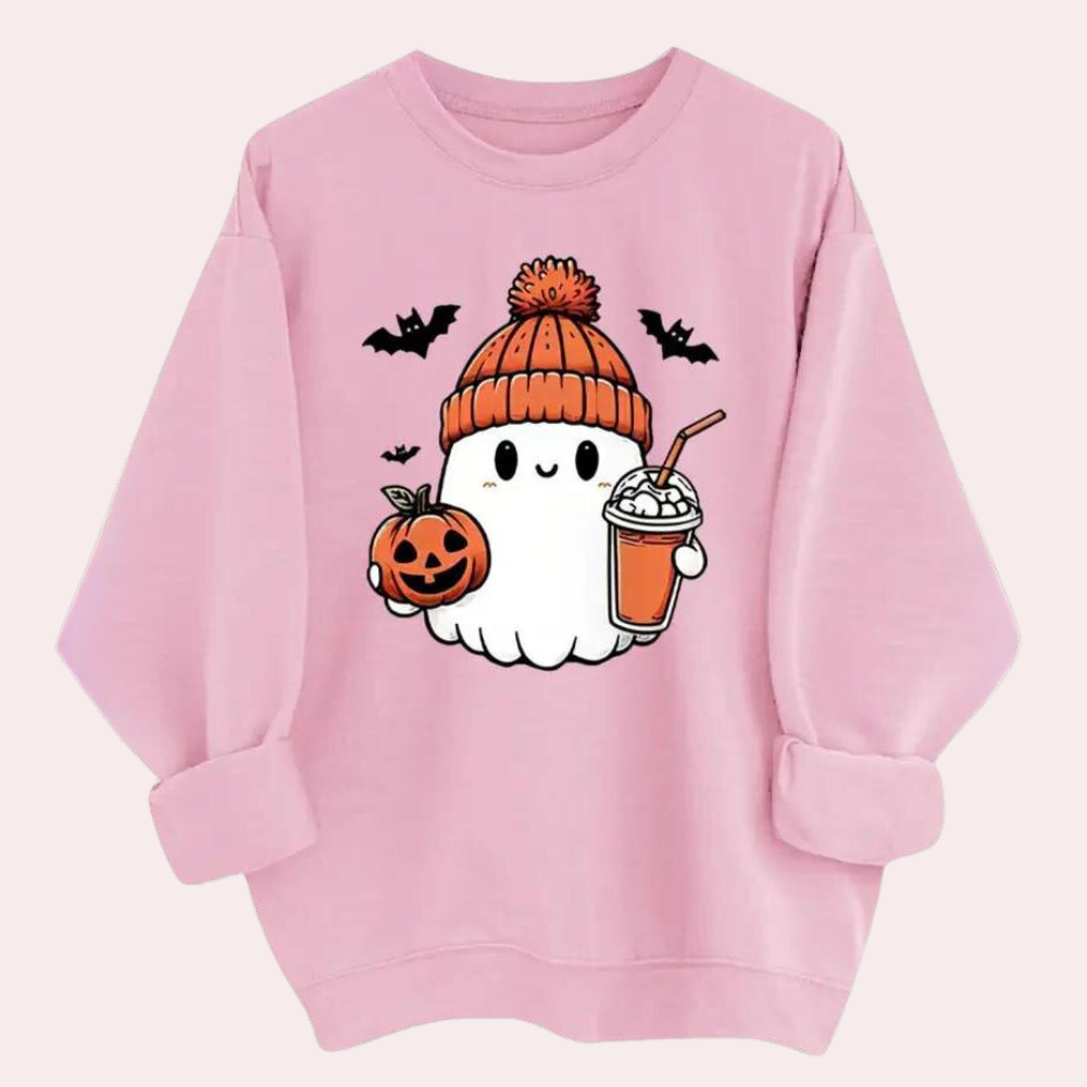 Dominika - Sweat-Shirt Halloween Cozy pour Femmes