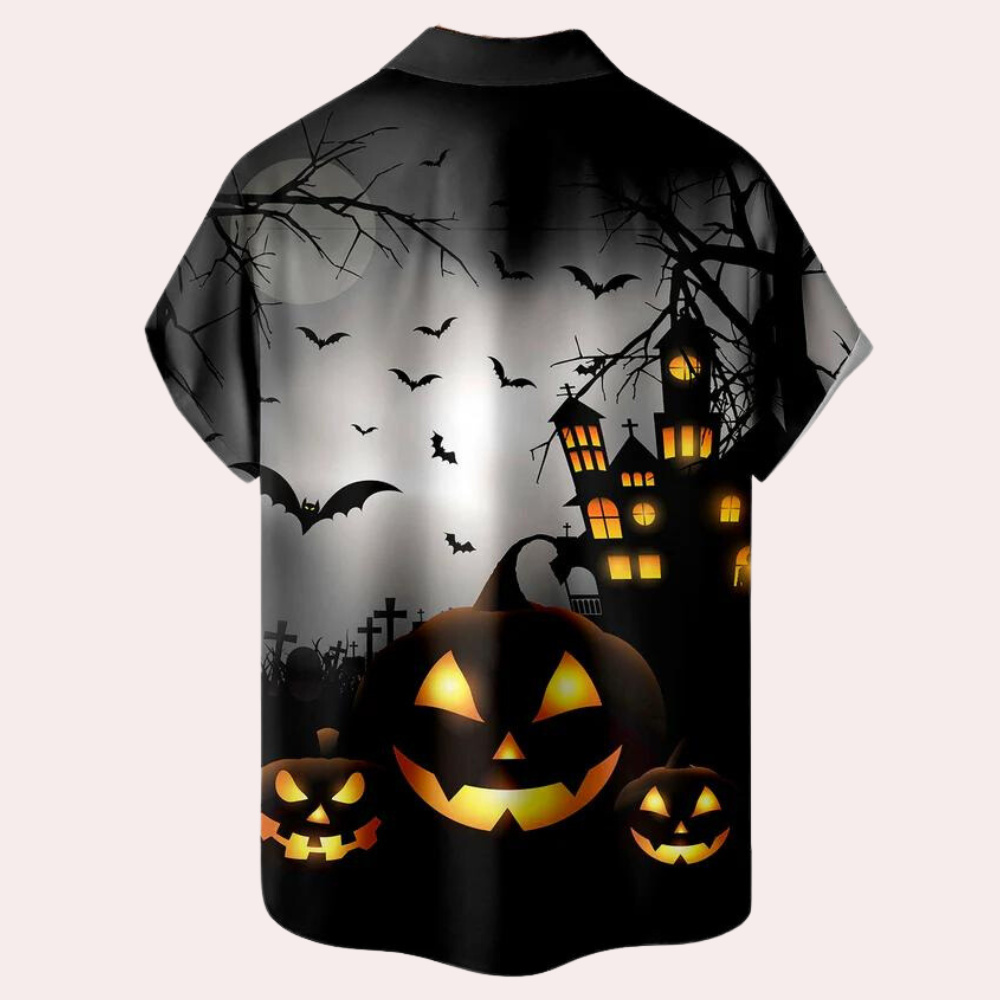 Matyi - Chemise moderne Halloween pour homme