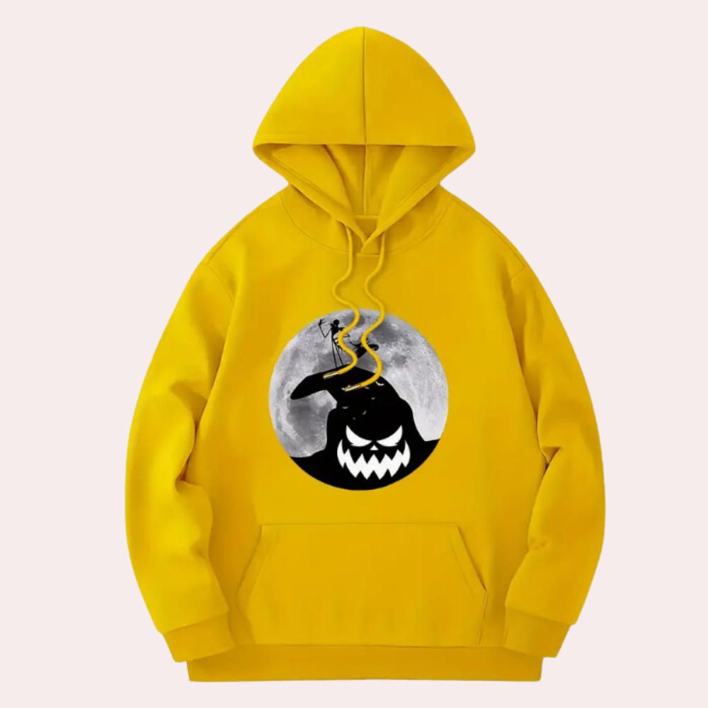 Mano - Sweat à capuche confortable d'Halloween pour hommes