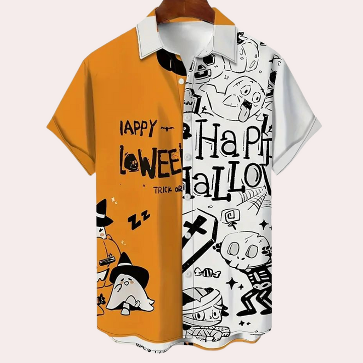 Mariusz - Chemise Élégance d'Halloween pour Homme