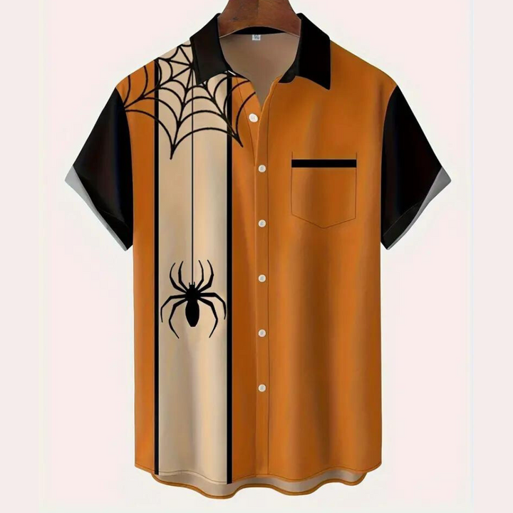 Sandis - Chemise moderne Halloween pour homme