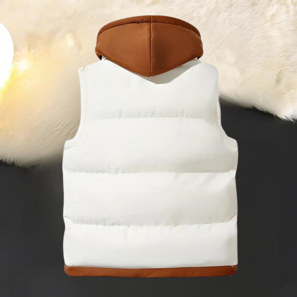 FRANK - Gilet à Capuche Tendance pour Hommes