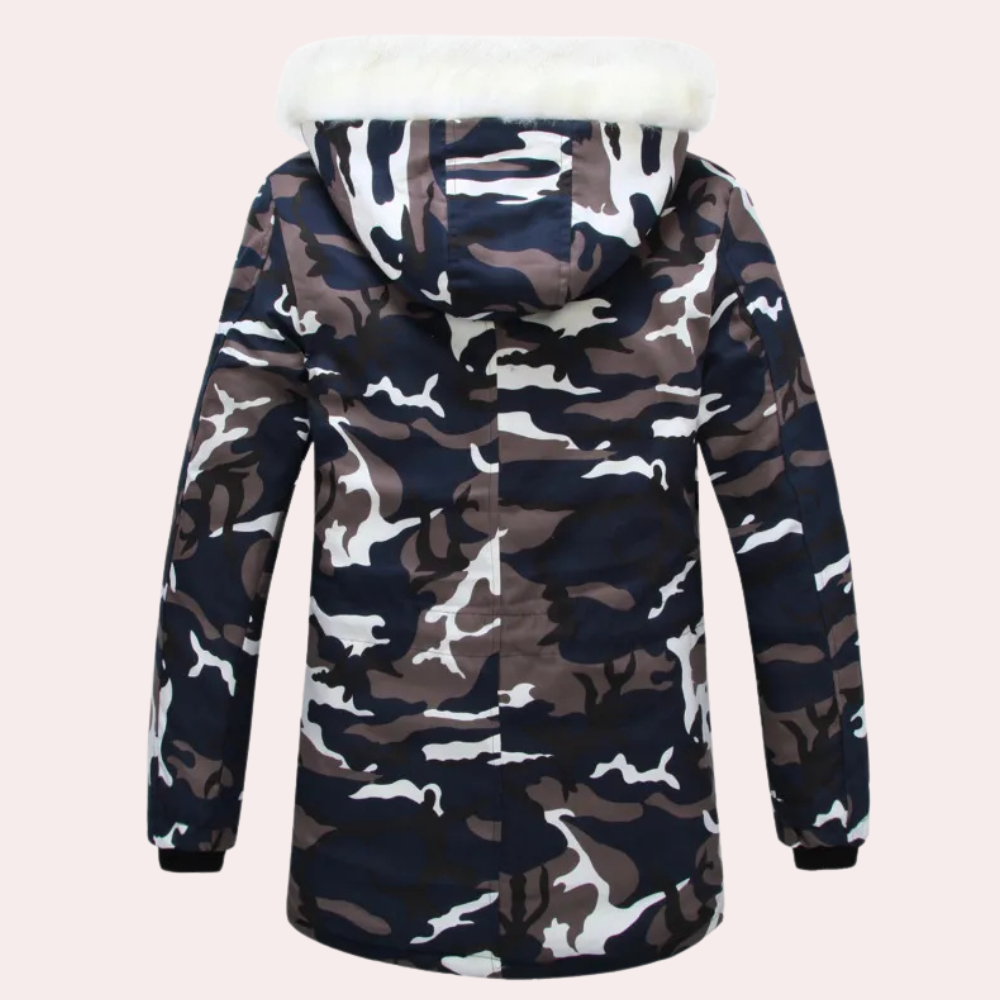 SCOTT - Veste Camouflée à Capuche pour Hommes