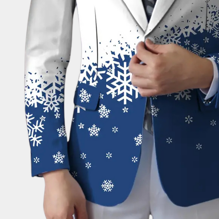 BENITO - Blazer de Noël pour Hommes