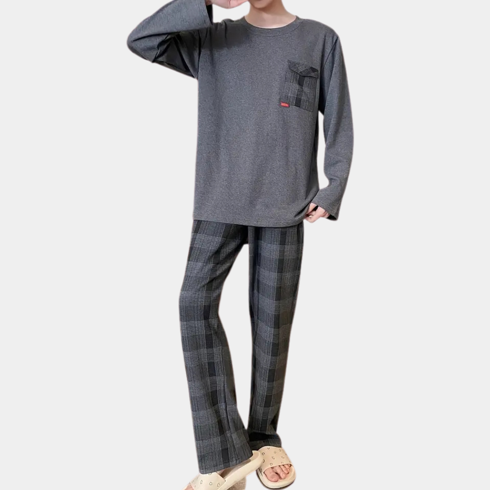 WALTER - Ensemble de Pyjama Confortable pour Hommes