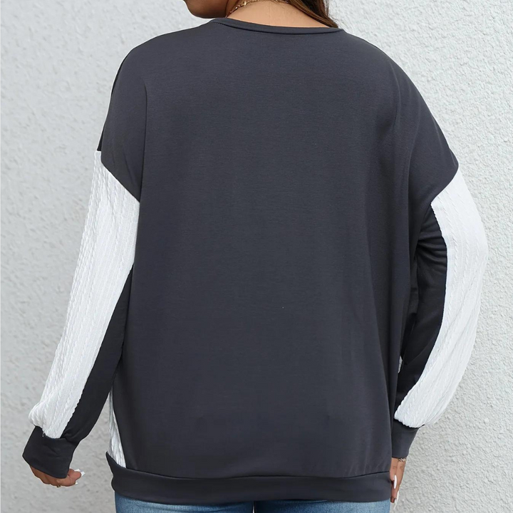 DENI - Sweatshirt Décontracté pour Femme