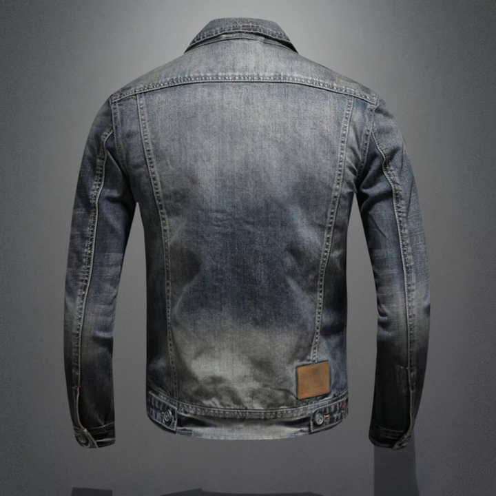 NATHAN - Veste en Jean Rétro pour Hommes