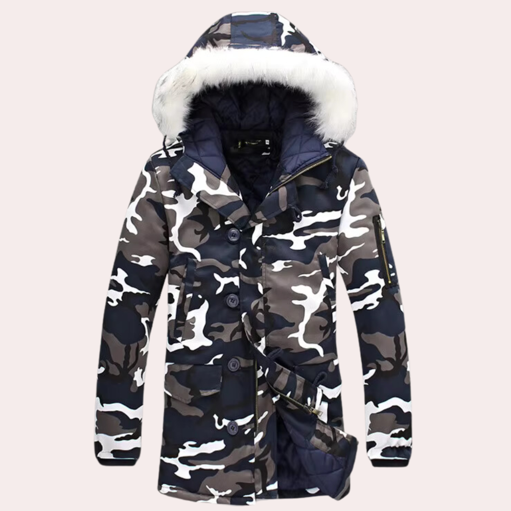 SCOTT - Veste Camouflée à Capuche pour Hommes